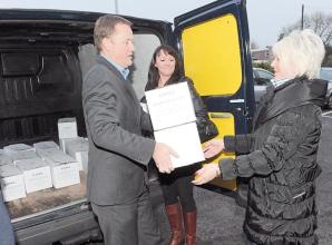 Cracker cash and turkeys given to worthy causes