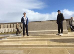 Langley Grammar students take part in 'once in a lifetime' tour of Western Front