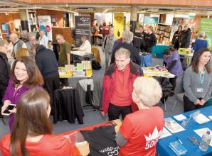 Maidenhead health and wellbeing fayre for older men is a success