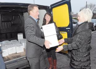 Cracker cash and turkeys given to worthy causes