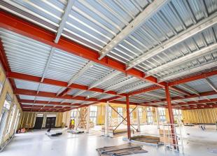 Work underway to build new multi-use hall at The Piggott School