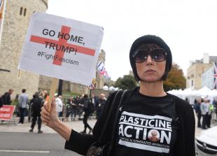 President Trump's Windsor state visit prompts pomp and protest