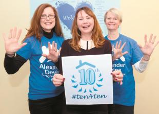 Alexander Devine charity celebrates 10th anniversary with new campaign