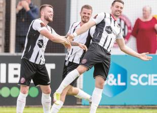 Sparkes lights the blue touch paper with magnificent free-kick