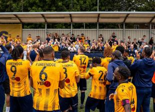 Rebels slip back into relegation zone after 2&ndash;0 defeat at Dover Athletic