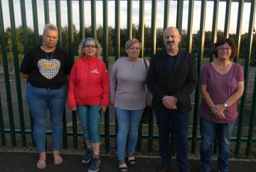 Over 1,700 people sign petition over spiked fence around car park Over 1,700 people sign petition over spiked fence around car park