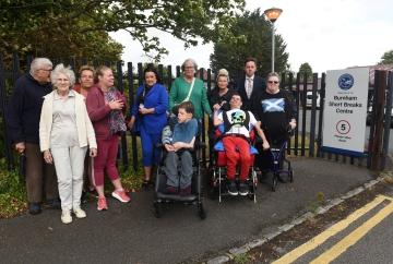 Families and users for Burnham Short Breaks.