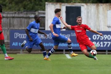 Berks & Bucks Senior Cup: Blues breeze into third round after 5-2 win at the 1878 Stadium