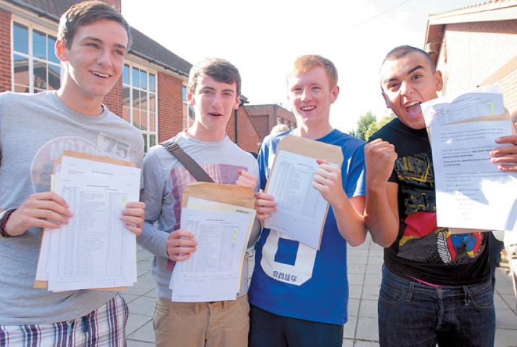 LIVE: GCSE results day