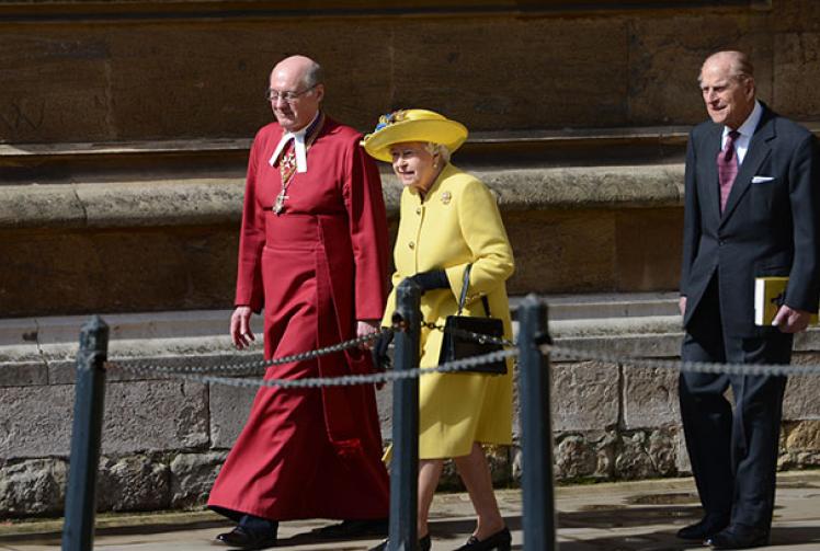 In pictures: The Queen and Royal Family attend Easter Service in Windsor