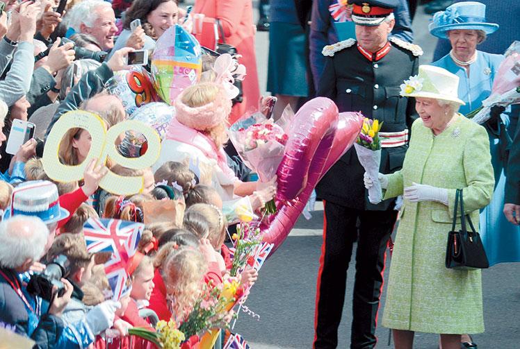 Extra trains put on during Queen's 90th birthday celebrations