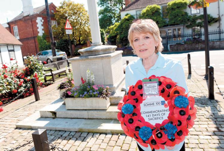 Bray parish councillor to attend special memorial service for the Battle of the Somme
