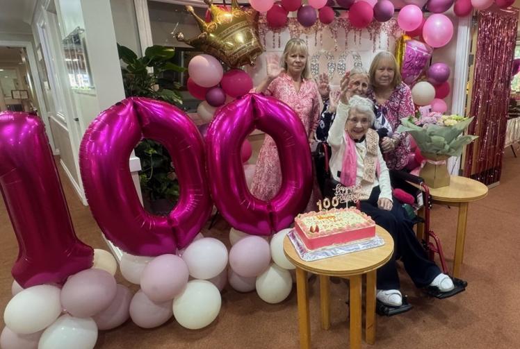 'Fun and laughter' is secret to reaching triple figures, says Windsor centenarian