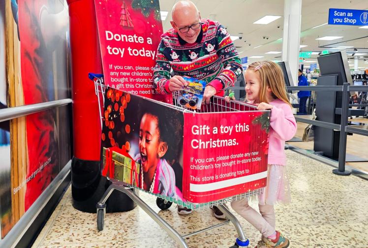 Tesco customers can spread festive joy by gifting toys this Christmas&nbsp; &nbsp;