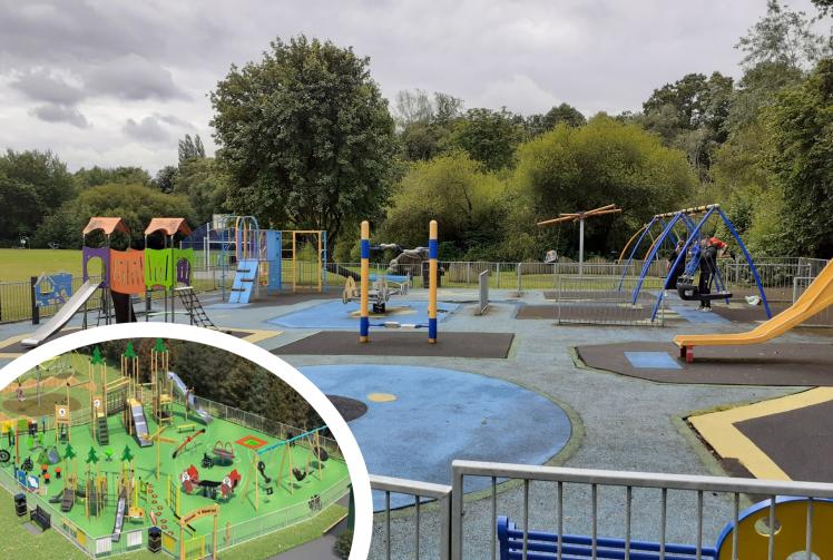 Playground set for &pound;150k  'Alice in Wonderland' upgrade