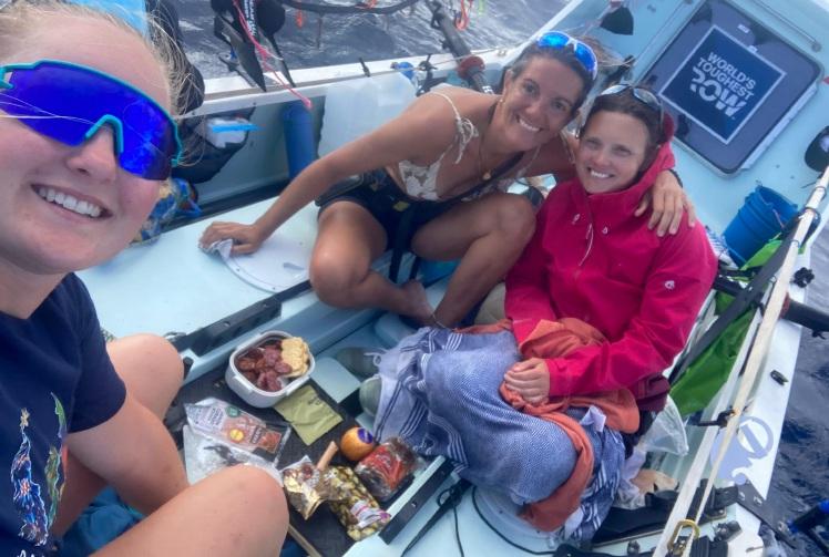 Rowers reach halfway in Atlantic crossing contest