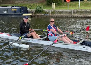 Maidenhead Rowing Club holds 'on the water' rowing day for Invictus Games athletes