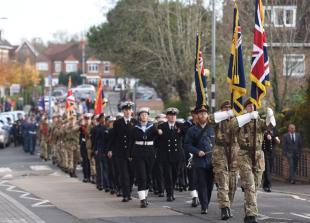 In pictures: Crowds gather outside Maidenhead Town Hall on Remembrance Sunday In pictures: Crowds gather outside Maidenhead Town Hall on Remembrance Sunday