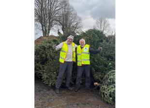 Alexander Devine Treecycling scheme raises thousands for the hospice
