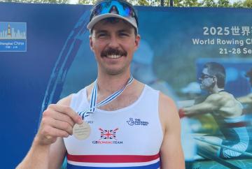 Nunn's hunger reignited as Windsor rower targets LA 2028 after World silver success