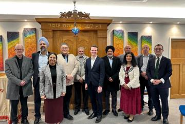 Maidenhead Synagogue welcomes key figures for Civic Shabbat