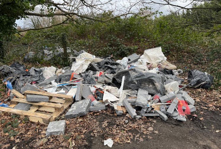 Fly-tipper faces £6,000 fine after false story exposed by camera footage
